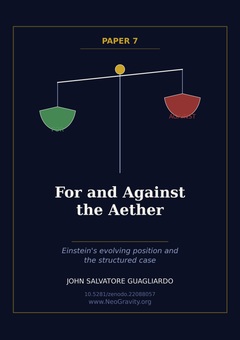Cover of For and Against the Aether