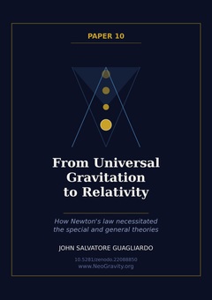 Cover of From Universal Gravitation to Relativity