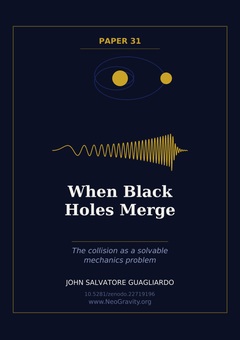 Cover of When Black Holes Merge